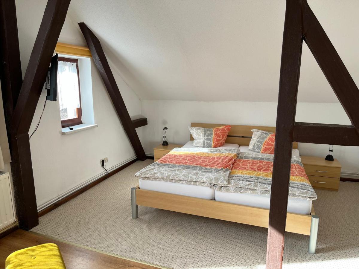 Alte Druckerei Hotell Quedlinburg Exteriör bild