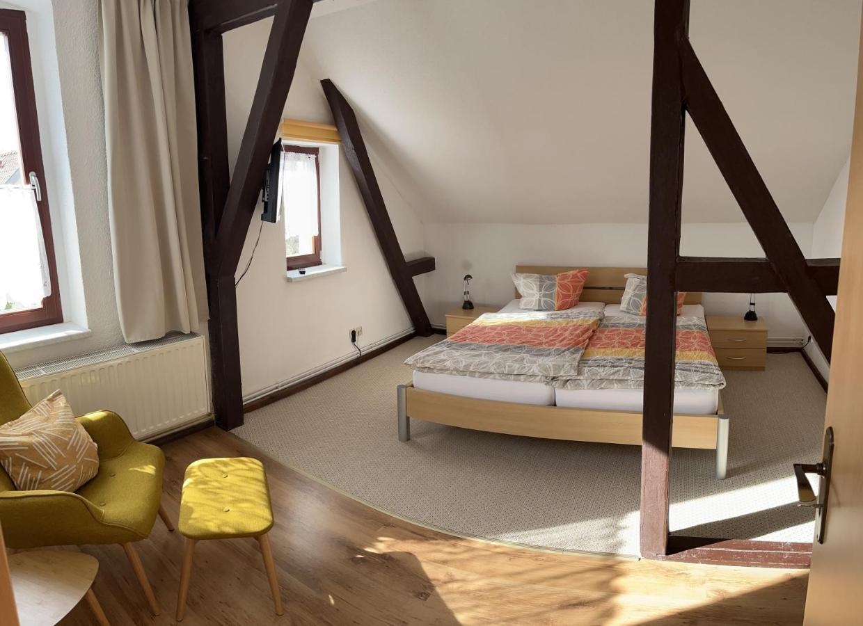 Alte Druckerei Hotell Quedlinburg Exteriör bild